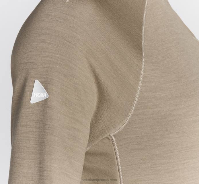 sievietes 064D350 merino maisījuma garās piedurknes Hoka kāpa