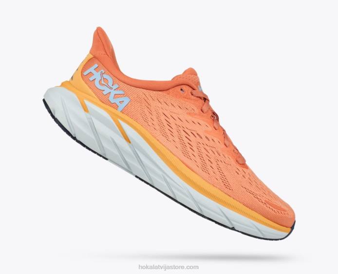 sievietes 064D215 Kliftons 8 Hoka saulē cepts/čaumalu koraļļi