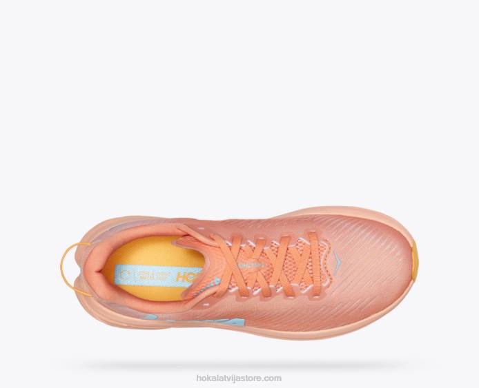 sievietes 064D232 rincon 3 Hoka gliemežvāku koraļļu/persiku parfē
