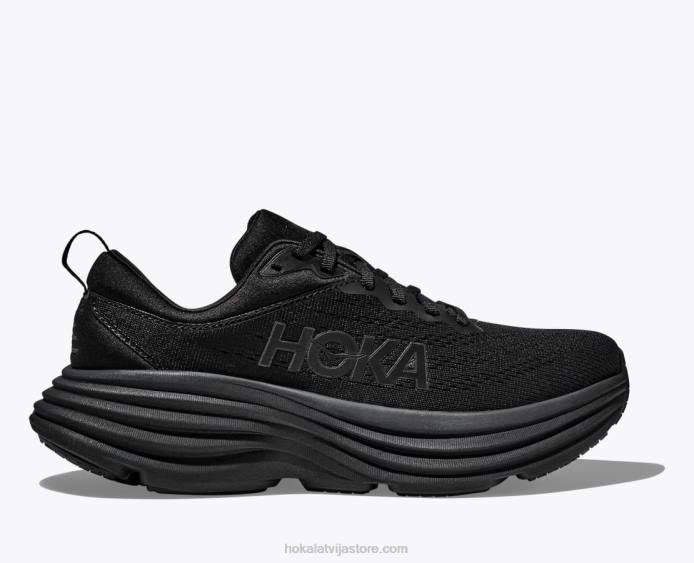 sievietes 064D246 bondi 8 Hoka melns