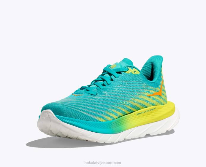 sievietes 064D258 5 mačs Hoka melns/castlerock