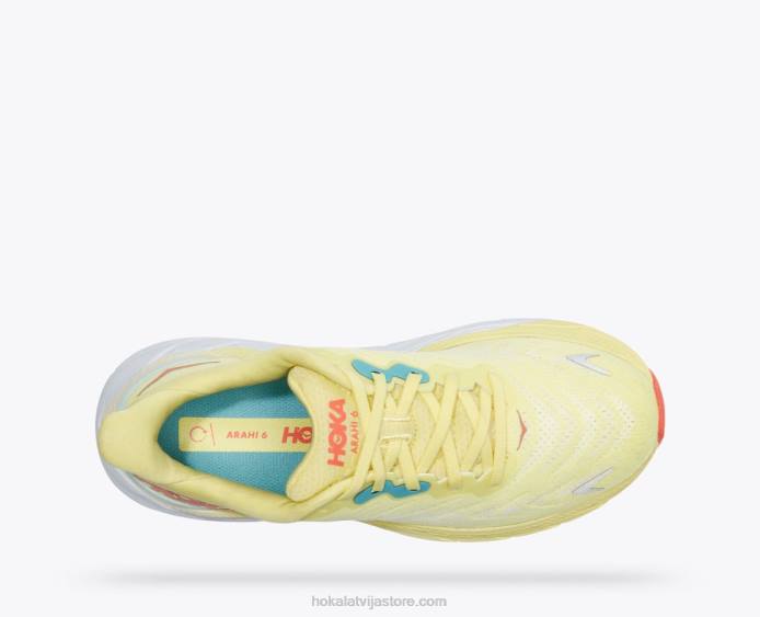 sievietes 064D25 arahi 6 Hoka dzeltenais bumbieris/cukurkukurūza