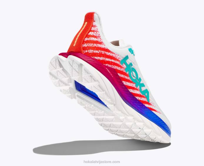 sievietes 064D27 5 mačs Hoka balts/liesma