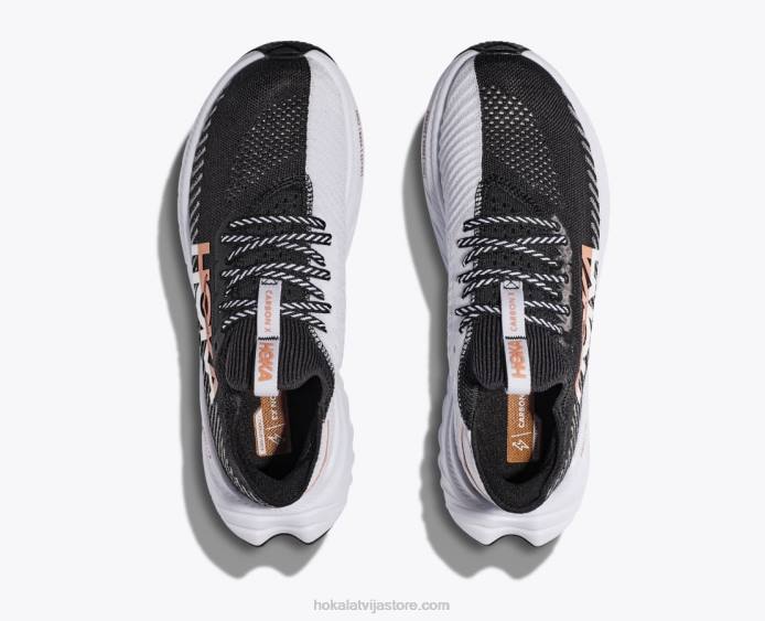 sievietes 064D48 ogleklis x 3 Hoka melns balts