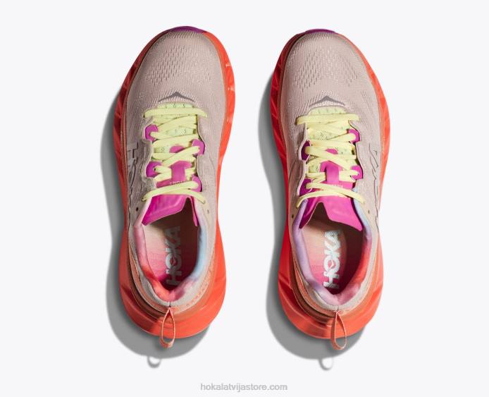 sievietes 064D54 elevon 2 Hoka bīdāmās smiltis/kamēlijas