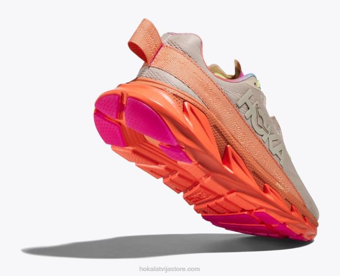 sievietes 064D54 elevon 2 Hoka bīdāmās smiltis/kamēlijas