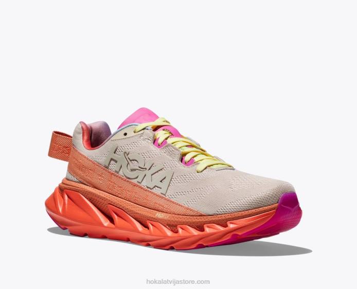 sievietes 064D54 elevon 2 Hoka bīdāmās smiltis/kamēlijas