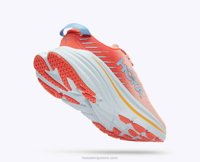 sievietes 064D56 bondi x Hoka kamēlijas/persiku parfē