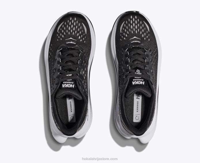 sievietes 064D88 Kawana Hoka melns balts