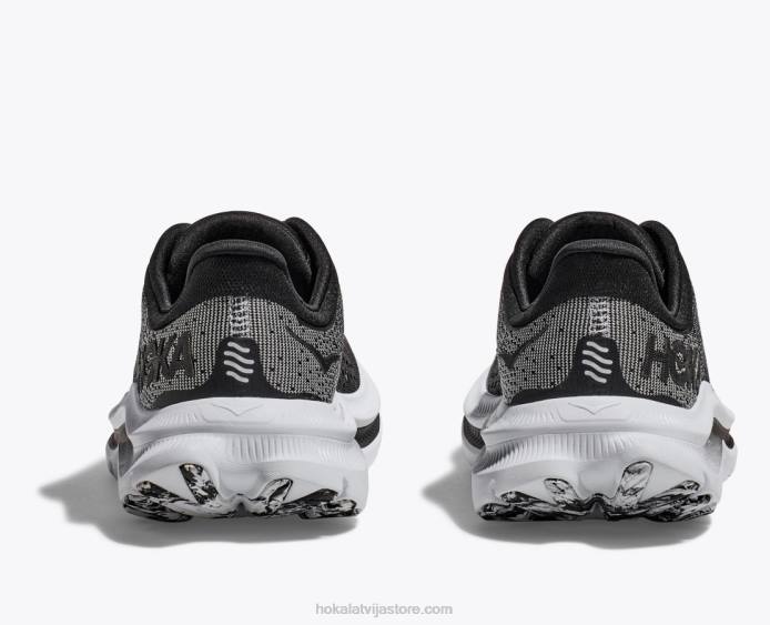 sievietes 064D88 Kawana Hoka melns balts