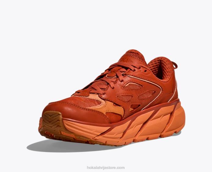 sievietes 064D90 Clifton l gtx Hoka dedzināts okera/vara iedegums