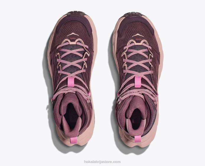 sievietes 064D145 anakapa brīze vid Hoka rozīņu/bāli violeta