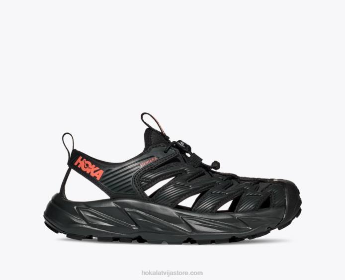 sievietes 064D157 hopara Hoka melns / kodolsintēzes koraļļi
