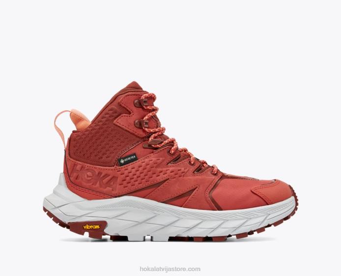 sievietes 064D174 anakapa mid gtx Hoka asā mērce/ķiršu sarkankoks