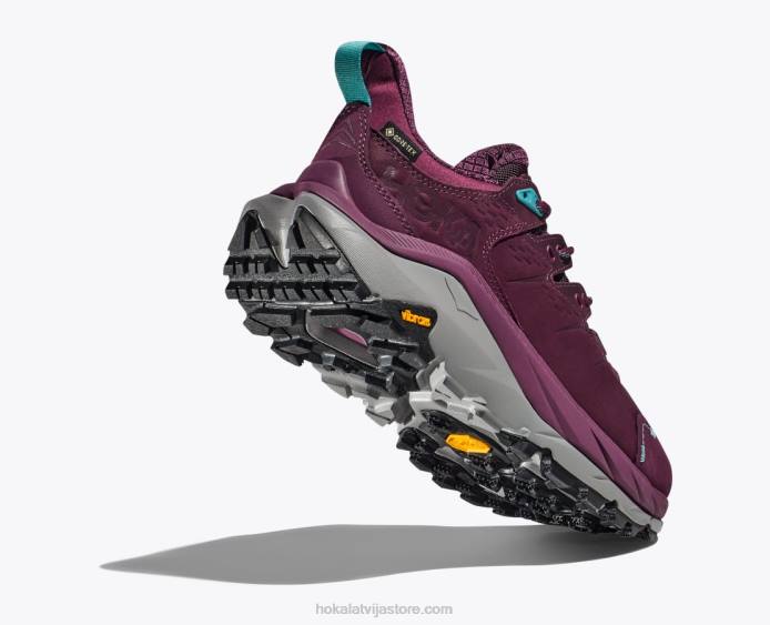 sievietes 064D190 Kaha 2 zems gtx Hoka vīnogu vīns/piekrastes ēna