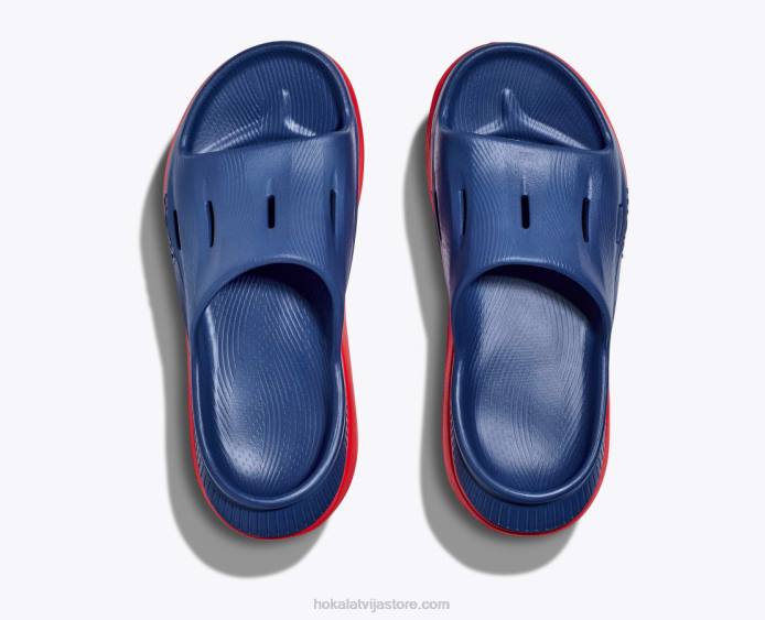 sievietes 064D208 ora atkopšanas slaids 3 Hoka zvana zils/sarkans brīdinājums