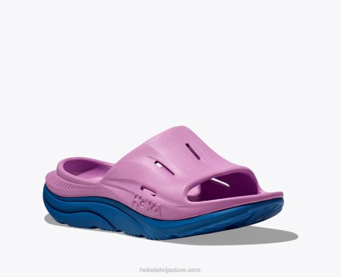 sievietes 064D280 ora atkopšanas slaids 3 Hoka ciklamenas/piekrastes debesis
