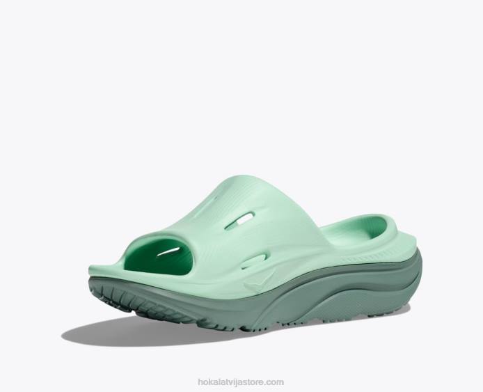 sievietes 064D285 ora atkopšanas slaids 3 Hoka miglas zaļa/režģis