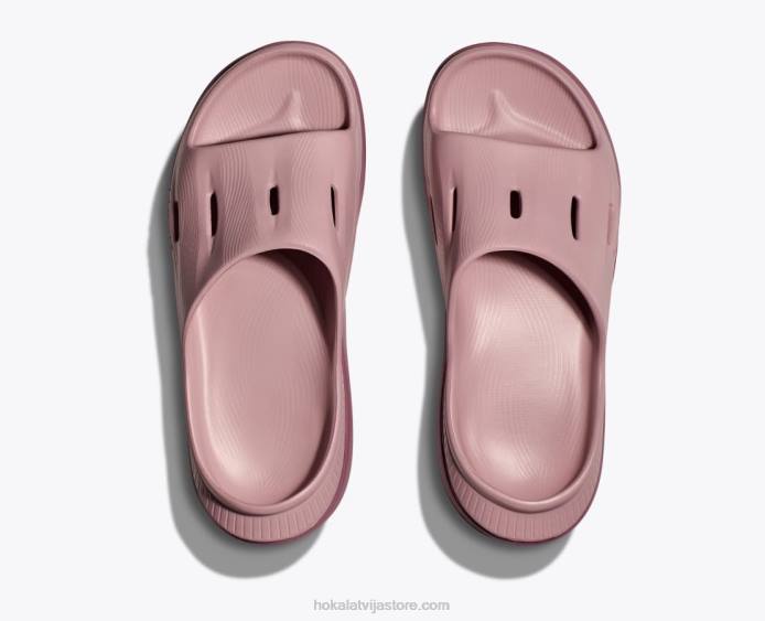 sievietes 064D291 ora atkopšanas slaids 3 Hoka bāli purpursarkani/vīstoši violeta