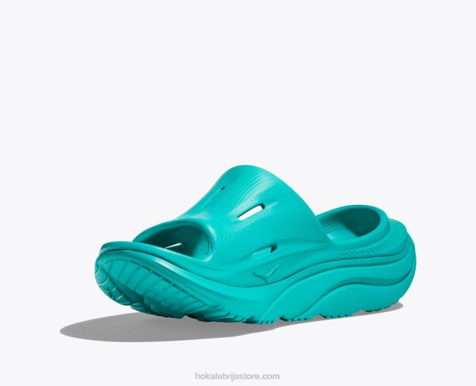 sievietes 064D294 ora atkopšanas slaids 3 Hoka miglas zaļa/režģis
