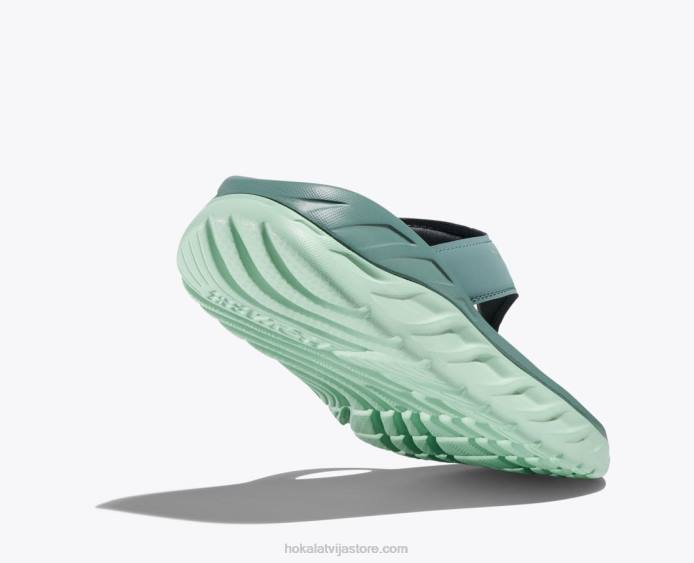 sievietes 064D300 ora atveseļošanās flip Hoka režģis/miglas zaļš