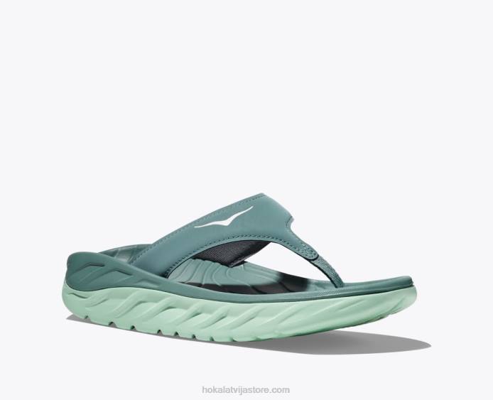 sievietes 064D300 ora atveseļošanās flip Hoka režģis/miglas zaļš