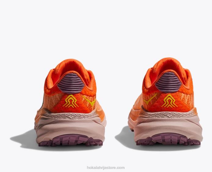 sievietes 064D108 izaicinātājs 7 Hoka izsmiekls apelsīns/vibrants apelsīns