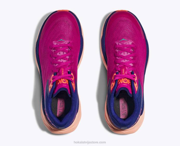 sievietes 064D135 zināls Hoka festival fuchsia/bellwether blue