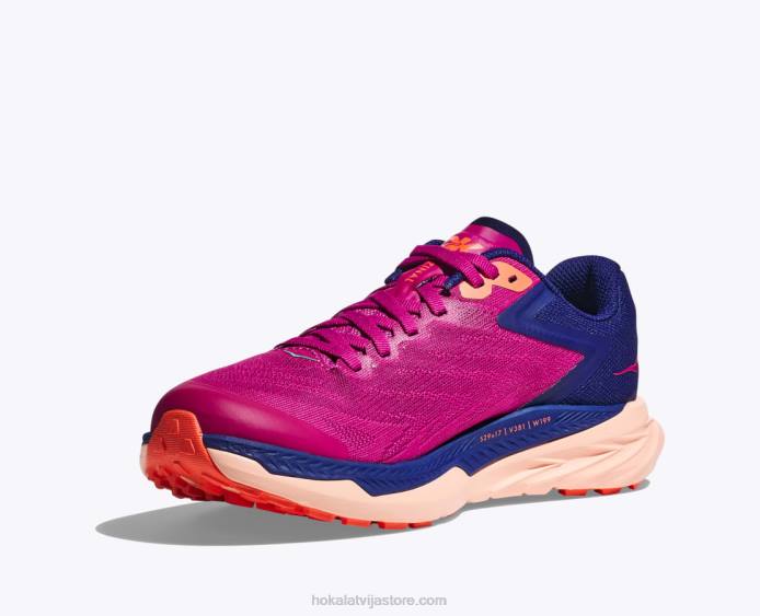sievietes 064D135 zināls Hoka festival fuchsia/bellwether blue