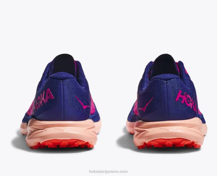 sievietes 064D135 zināls Hoka festival fuchsia/bellwether blue