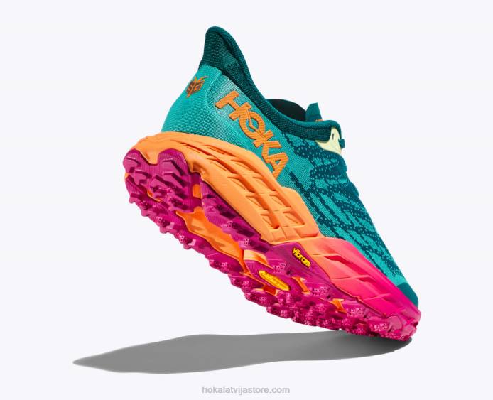 sievietes 064D242 ātrāža 5 Hoka zilie koraļļi/kamēlijas