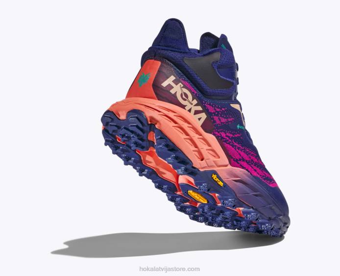 sievietes 064D97 speedgoat 5 mid gtx Hoka zvaniņš zils/kamēlijas