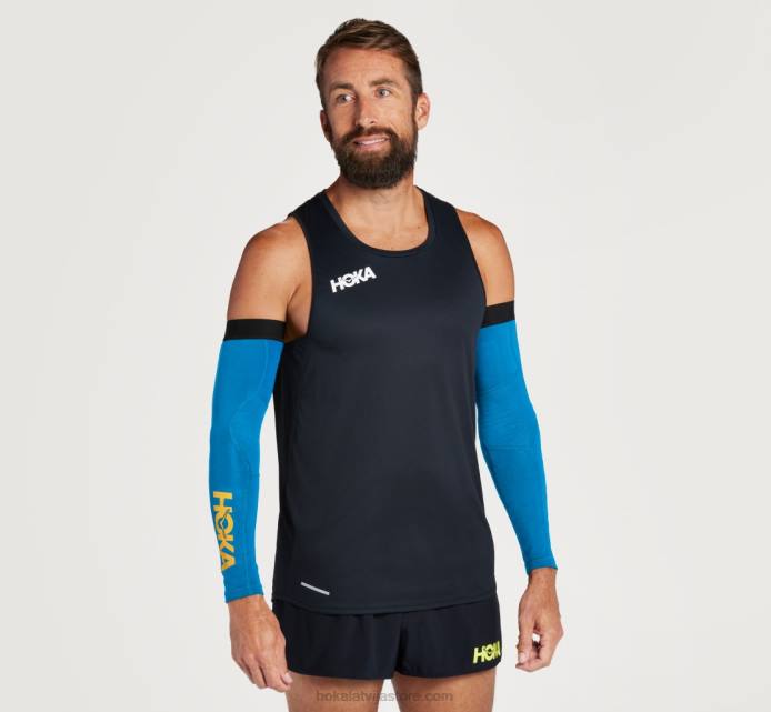 sievietes 064D405 lidojuma roku piedurknes Hoka dīva zila