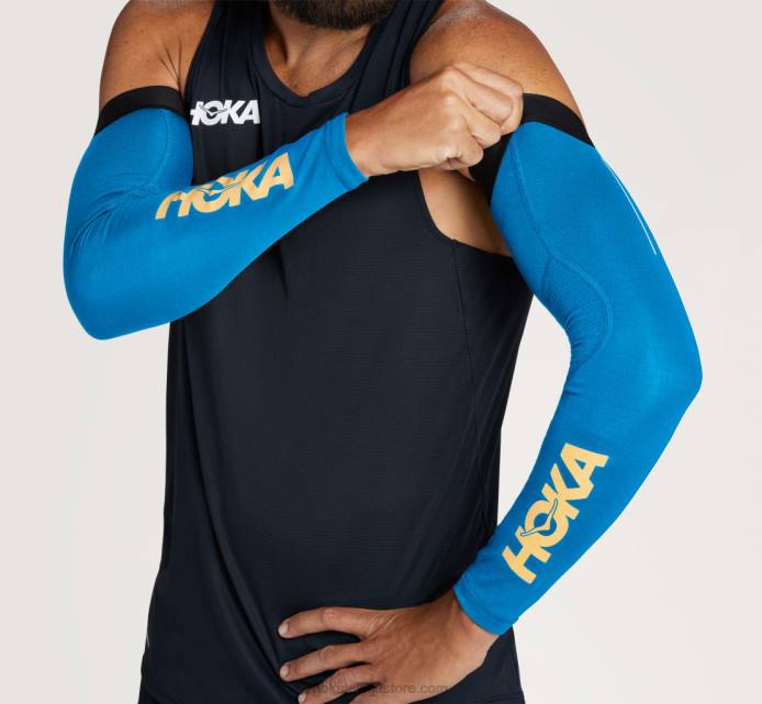 sievietes 064D405 lidojuma roku piedurknes Hoka dīva zila