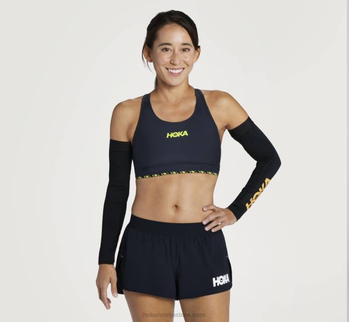 sievietes 064D406 lidojuma roku piedurknes Hoka dīva zila