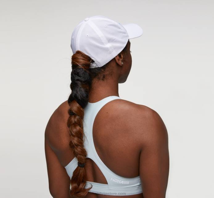 sievietes 064D407 visas dienas cepure Hoka balts/dīva zils