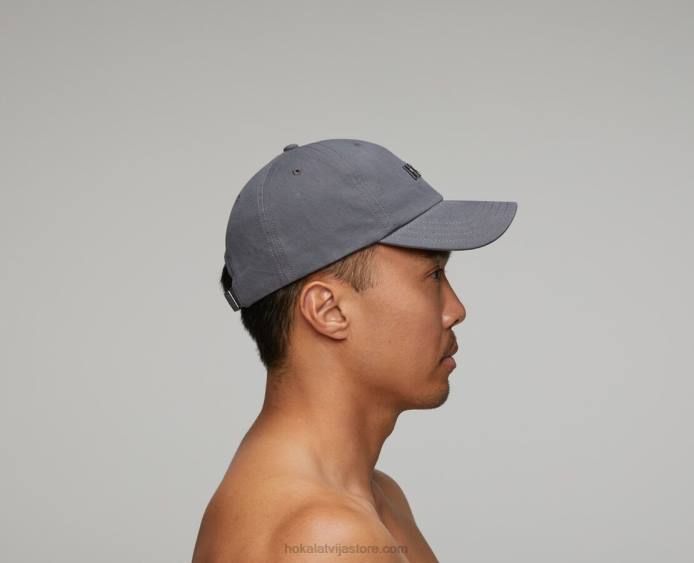 sievietes 064D408 ikdienas cepure Hoka tumši pelēks