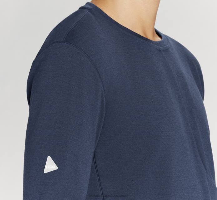 vīriešiem 064D646 merino maisījuma garās piedurknes Hoka kosmosā