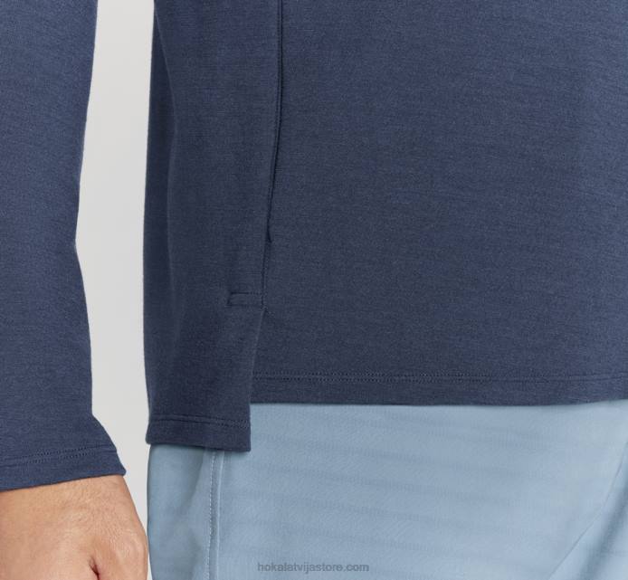 vīriešiem 064D646 merino maisījuma garās piedurknes Hoka kosmosā