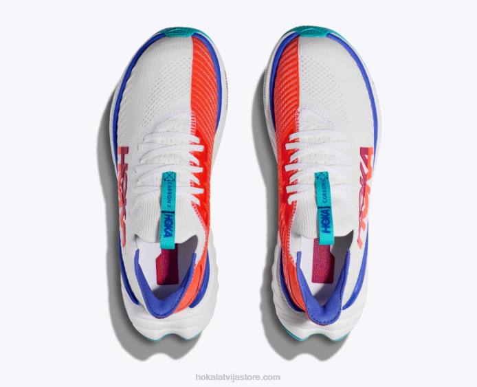 vīriešiem 064D455 ogleklis x 3 Hoka balts/liesma