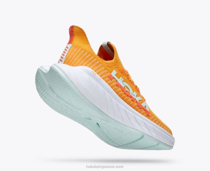 vīriešiem 064D456 ogleklis x 3 Hoka mirdzoši dzeltens/kamēlijas