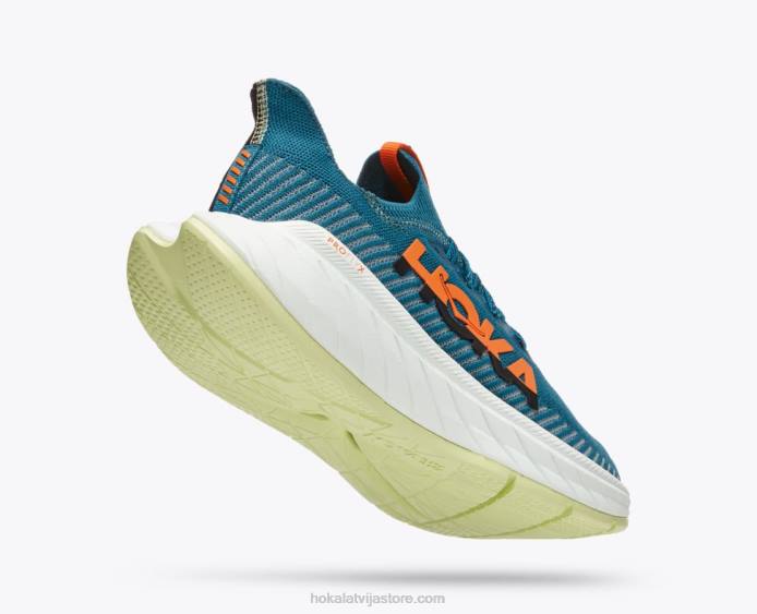 vīriešiem 064D460 ogleklis x 3 Hoka zils koraļlis/melns