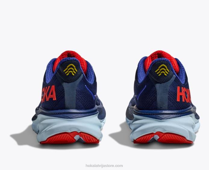 vīriešiem 064D590 Kliftons 9 Hoka zvana zils/žilbinoši zils