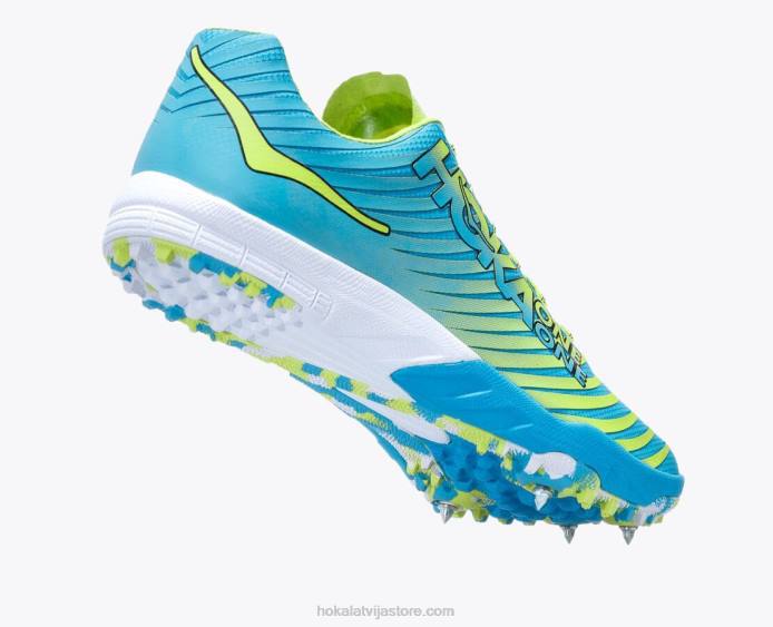 vīriešiem 064D628 evo xc smaile Hoka ciāna/citrusaugļi