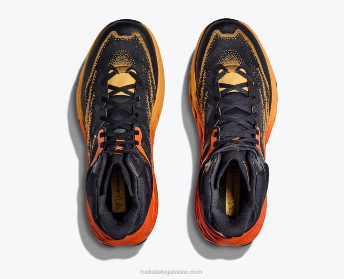 vīriešiem 064D486 speedgoat 5 mid gtx Hoka zils grafīts/dzintardzeltens